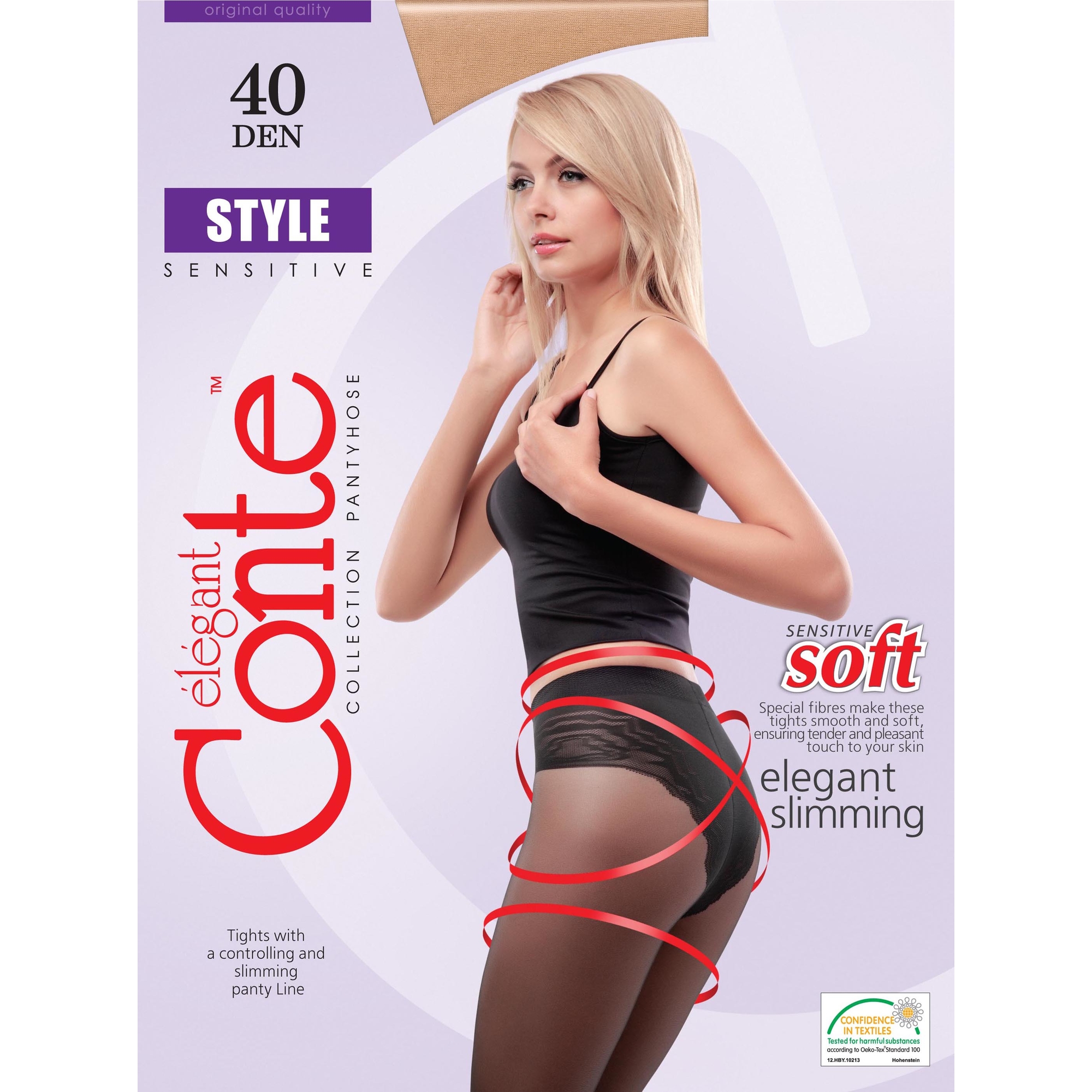 Колготки женские Conte STYLE 40 (Conte) - купить по выгодной цене в  интернет-магазине Lingerieline